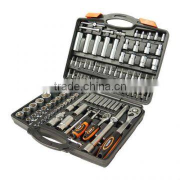 Socket wrench set, 1/2, 1/4, 111 pcs