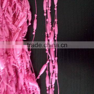 1/5NM 100%Polyester popcorn yarn