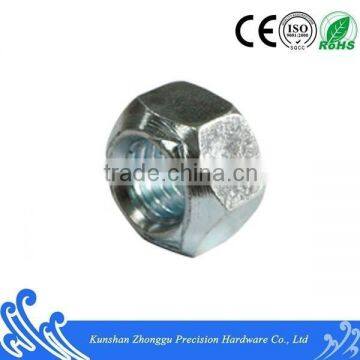 Lock Nut DIN980 Carton Steel Blue White Zinc M10 photo-2