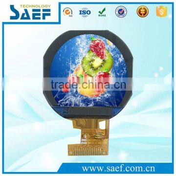 1.22" inch IPS 240x204 dots SPI interface round TFT display screen