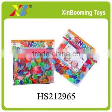 New style cheap plastic 200pcs snow block toys , educational toy