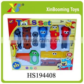 Wholesale educational toy plastic cartoon implement set toy