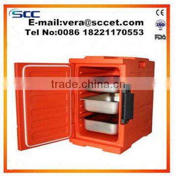 Keep Food Hot for 12 Hours Insulated Box Hot Meal Deliver Trolly