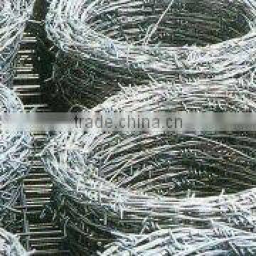 barbed iron wire