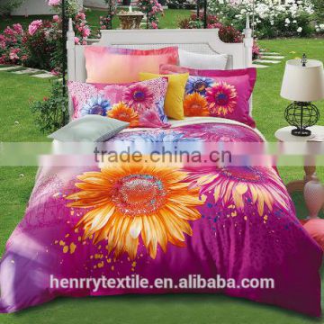 100% cotton 4pcs bed set