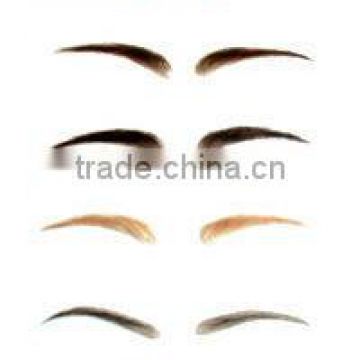 human hair lace eyebrows,injection eyebrows