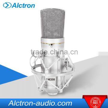 Alctron MC330 Professional Multi-Pattern Gold Sputtered Diaphragm Recording Condenser Microphone