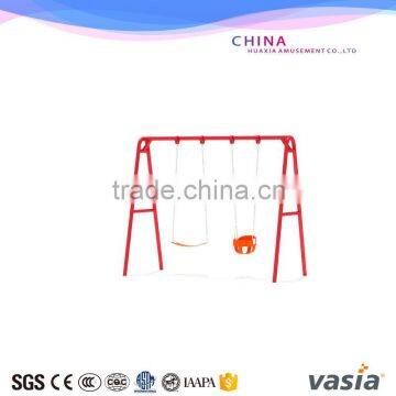 New outdoor playground equipment swing