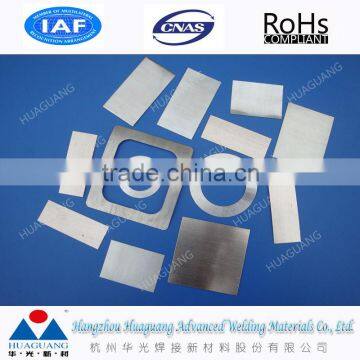 Copper-phosphorus alloy with 15% silver brazing strip