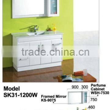 New Design Bathroom Mirror Cabinet Hpl Bathroom Cabinet