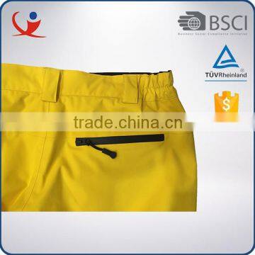 Yellow Winter Waterproof Polyester Nylon Active Outdoor Ski Pants Men Quality Choice photo-3