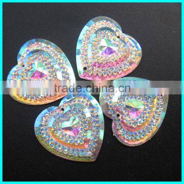 Rhinestone Decorations For Jewelry ,25mm Nacklace Finding, Rhinestones Wedding Decorations