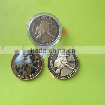 Australian Kookaburra metal souvenir coin