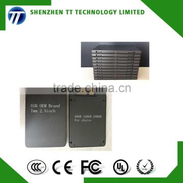 7mm 2.5 inch SSD hard drive