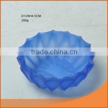 wholesale clear glass ashtray colored glass ashtray