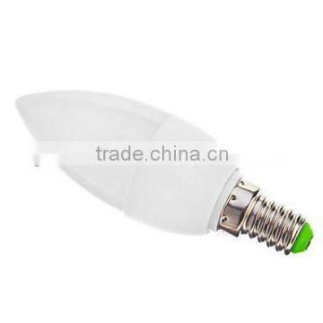 E14 C37 5W 15x2835SMD 400LM 2700K Warm White Light LED Candle Bulb(85-265V) photo-2