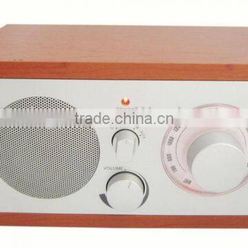 Best Home Audio Retro Wooden Am Fm Radio Vintage Radio With Usb/sd Player