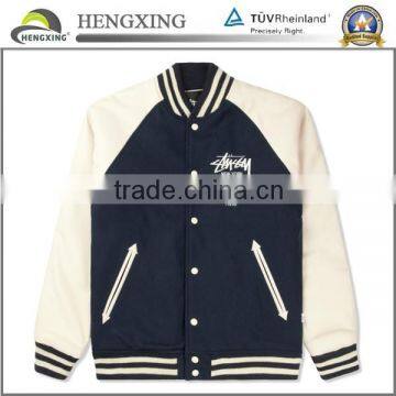 Custom High Quality Wool Jacket/ Leather Jacket/winter Jacket Quality Choice