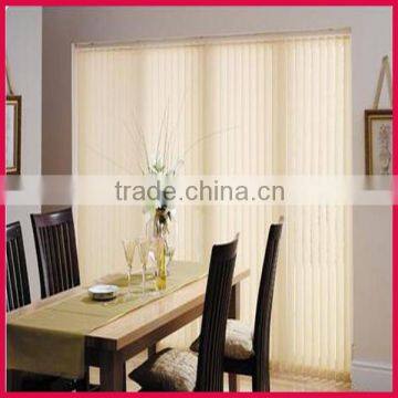 beautiful PVC waterproof window blinds, curtain vertical blinds with wide ladder string