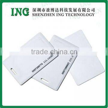 PVC White Smart Card Size Cr80 With High Quality photo-3