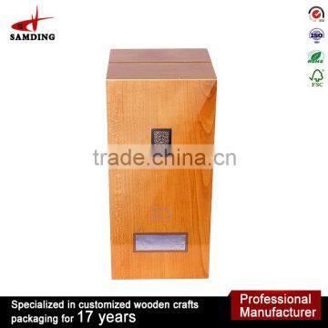 Wholesale custom new product packaging wooden wine boxes for wine sale