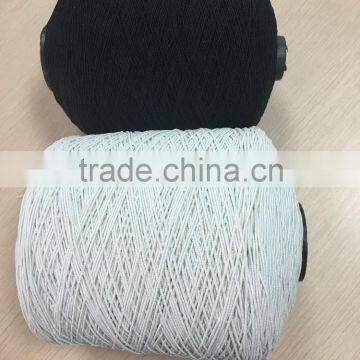 Latex/rubber elastic thread for sock and glove