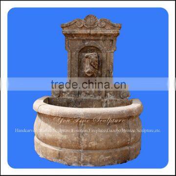 Marble Decorative Water Fountain Sale Lion Head Wall Fountain