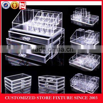 Small clear acrylic display box for jewelry