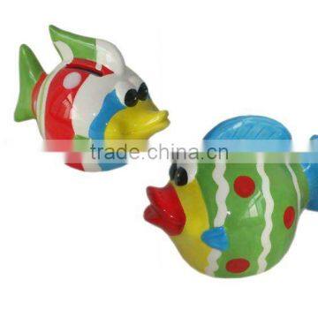 Ceramic Fish Money Bank