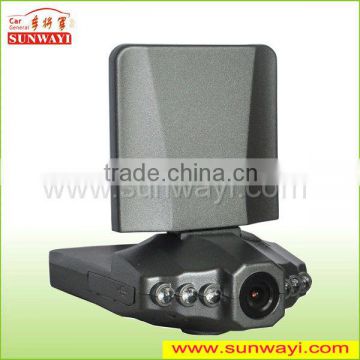 Factory Direct supply cheapest 2.5 inch 6 IR LED 270 degree screen rotated manual SW-P006 car DVR