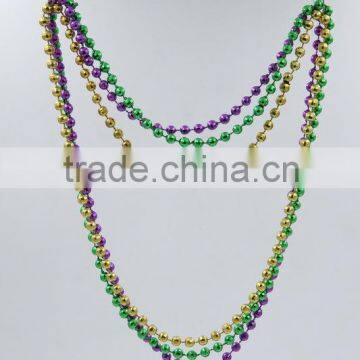 Carnival Party Bead Chain Necklace Acrylic Cuting Beads Bracelet