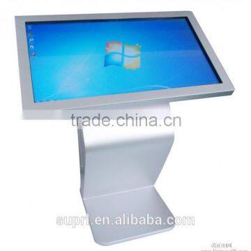 Floor Standing Interactive Table Kiosk / Internet network Access Advertising Kiosk