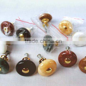 Eco-friendly new designed jade handle cabinet handles