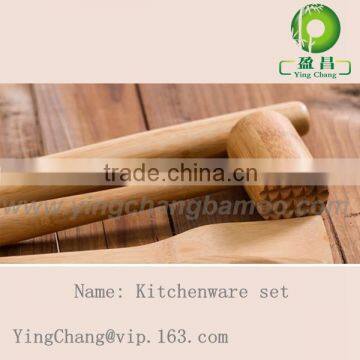 Bamboo Kitchenware 3 piece suit meat hammer