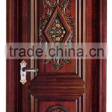 Customized solid wood interior door for villa YHB-1207