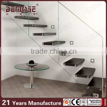 metal outdoor house floating stairs design