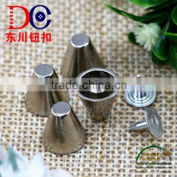 High quality Zinc alloy metal jeans button studs rivet