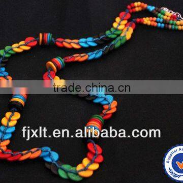 Newest Arrival Colorful Cow Bone Fashion Long Chain Necklace