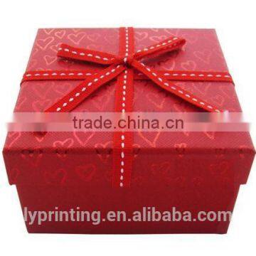 2016 new year gift paper box printing christmas gift box printing