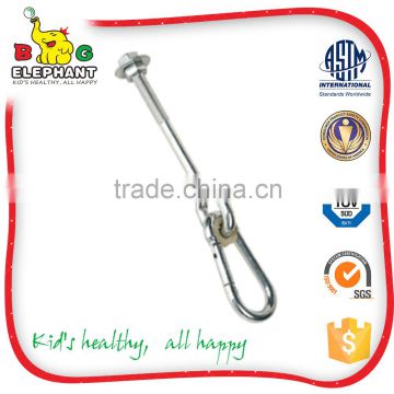 metal white galvanised thread swing hook