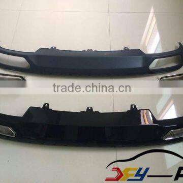 XFY A6 W12 REAR DIFFUSER WITH TAIL PIPE FOR AUDI photo-3