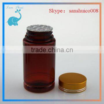 Round / flat tablets or capsules bottle