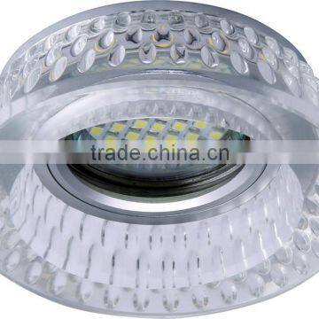 2016 hot sale crystal shade downlight led lamps ceiling lights energy saving MR16 GU10 GU5.3