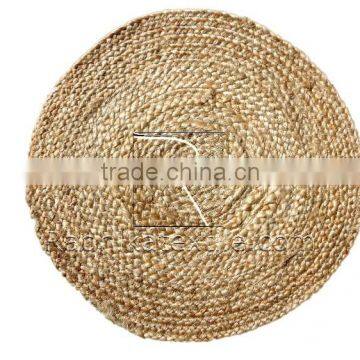 RTHDM-6 Indian Traditioal Braided Cheap Hand made Jaipur Traditional Jute Material Bath / Door Mats Manufacturers