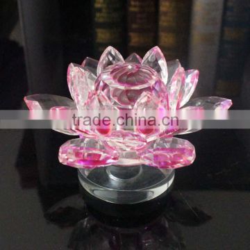 red and blue flower crystal fashionable gift for young girls