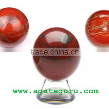 Red Jasper Crystal Stone Sphere Ball Wholesaler Manufacturer