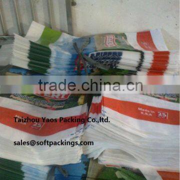 25kg/50kg PP woven laminated fertilizer bag