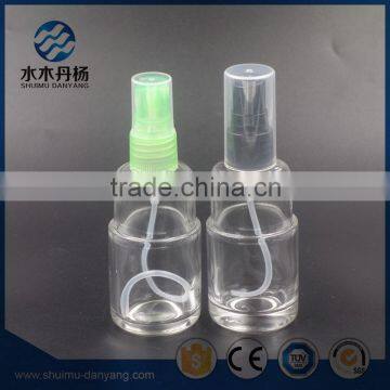 Fancy 50ml Clear Sprayer Perfume Glass Bottle photo-3