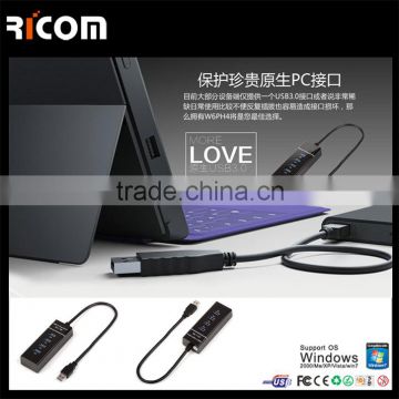 speedy external hub usb 3.0,usb charging hub 3.0,fast external usb hub 3.0--HUB312-Shenzhen Ricom