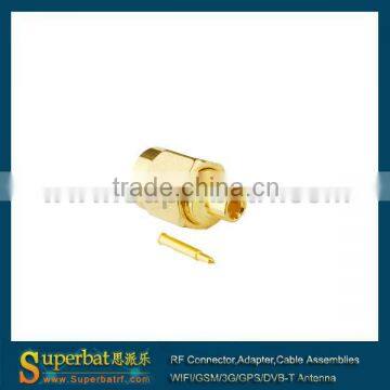 SMA Solder Plug Connector for .086'' Cable sma jumper cable